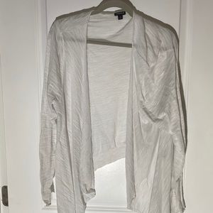 Hi-Lo White Torrid Cardigan